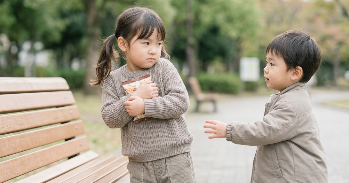 孩子不願意分享食物，是自私嗎？從分享、拒絕與界線教孩子學會人際互動​